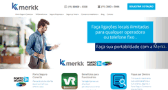 Desktop Screenshot of merkk.com